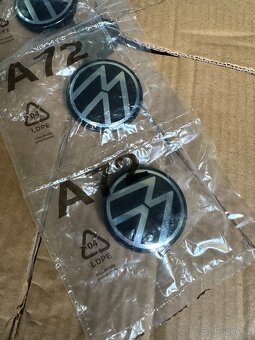 Original Nové středové pokličky / středové kryty Volkswagen - 7