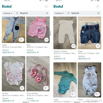 Oblečení pro miminko 50-62 - 7