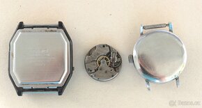 Staré hodinky Casio quartz, Prim,Longines,Swatch a součástky - 7