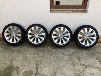 Škoda Superb 3, alu kola Pegasus 235/45/R18 se zimní pneu - 7