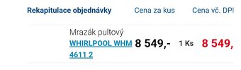 Pultový mrazák - 7