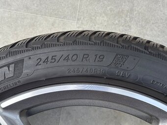 Mercedes E class W213 AMG Alu R19 5x112 Zimní Michelin - 7
