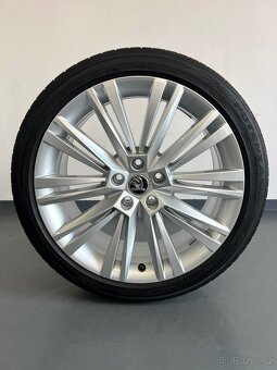 Letní ☀️ Alu kola Canopus, Škoda Superb 3, 5x112 r19 - 7
