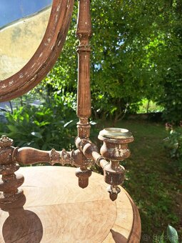 Toaletka stara starozitna se svicny - 7