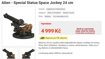 Eaglemoss - Alien Special Statue Space Jockey 23 cm - 7
