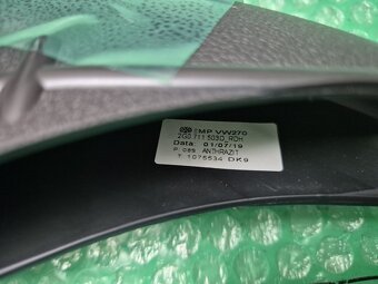 madlo ruční brzdy kožené barva antracit VW Polo VI 2G0711503 - 7