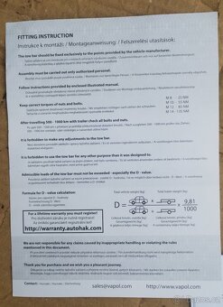 Tažné zařizení + elektrika Škoda Felicia Combi zánovní - 7