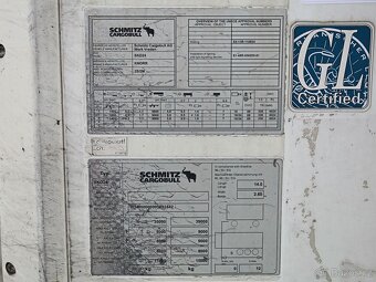 Schmitz CARGOBULL SKO 24, AGREGÁT CARRIER MAXIMA 1300 (2.373 - 7