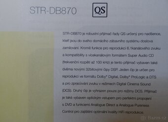SONY STR-DB870QS SONY CDP-XB720QS - 7