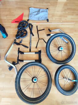 Thule Chariot - bike/ kočarkový/ bežecký set + doplňky - 7