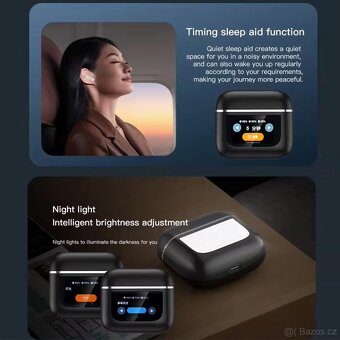 Bezdrátová sluchátka s dotykovým displejem a ANC - 7