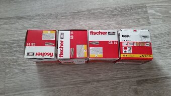 Hmoždinky do porobetonu Fischer GB14 + šrouby - 7