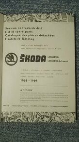 Seznam náhradních dílů Škoda 1000 MB, Octavia, 1203 - 7