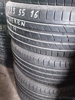 PNEU 225/55/16 a 215/45/16 , 2/4 ks. R16 letní pneu. - 7