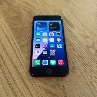 iPhone SE 2022 64GB red, pěkný stav, 12 měsíců záruka - 7