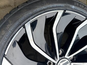 ORIGINÁL Alu Volkswagen Ventura R17, 5x112 - NOVÉ ZIMNÍ PNEU - 7