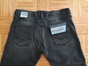 panske dziny, rifle REPLAY Hyperflex velkost W34 L30 - 7