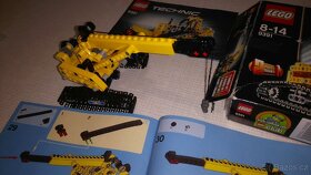 Lego Technics: Letadlo, Bagr, Jeřáb, figurky, autíčka, fekál - 7