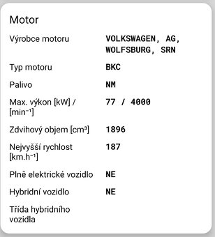 VW GOLF 1,9 D - 7