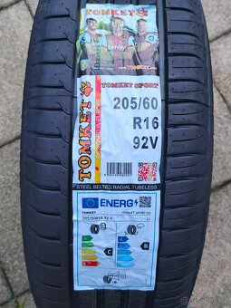 Sada alu kol Alutec 6.5Jx16 H2, ET39, pneu 205/60 R16 - 7