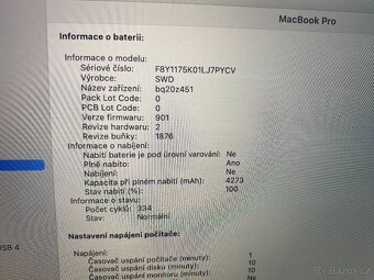 Macbook PRO 13, 2020, 16GB, I5, 500GB, bootcamp - windows - 7