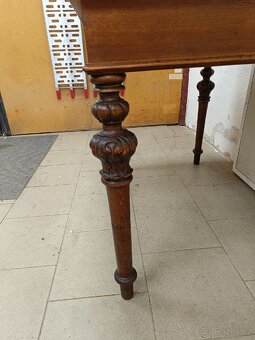 Starožitný stůl, jídelní stůl - 7