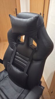 Kancelářské křeslo Racing Pro ZK-016 černé - 7