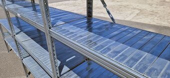 Profesionální Policové Regály Pozinkované. BAZAR - 7