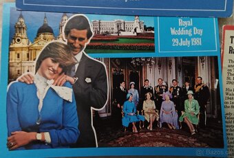 7x pohlednice Anglie: Charles a Diana. RARITA. - 7