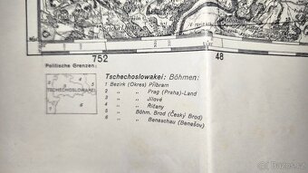 2 vojenské služební mapy, 1936, 1938, němčina. - 7
