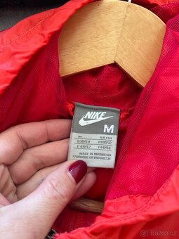 Červeno oranžová bunda Nike - 7