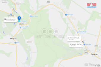 Prodej zasíťovaného pozemku k bydlení 1000 m², Lanžov - 7