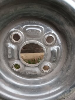 Sada 4ks disků Toyota 4x100 6Jx15 s pneu DUNLOP 195/60 R15 - 7