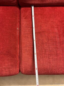 Velká rohová rozkládací sedačka pro 5 lidí + úložný prostor - 7