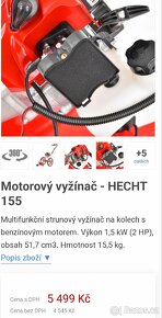 Motor /strunová sekačka - 7