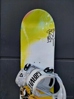 Snowboard GRAVITY, 140 cm + boty GRAVITY - 7