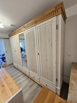 Celodřevěná ložnice Postel s úložným prostorem - 7