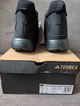 Turistické boty Terrex Anylander Mid Rain.Rdy size 42 - 7
