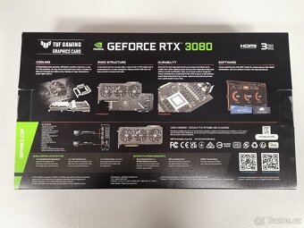Asus TUF Gaming GeForce RTX 3080 V2 OC Edition 10GB GDDR6X - 7