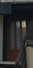 Vchodové bezpečnostní dveře, bílo-hnědé - 7