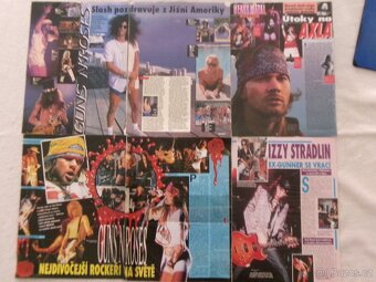 Guns N´Roses - sbírka článků a plakátů. - 7