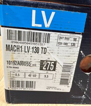 Nové sjezdové boty Tecnica Mach1 LV 130 TD, 4 velikosti - 7