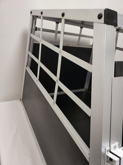 hliníkový přepravní box pro psa, vel. M č.1 - 7