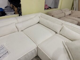 NOVÁ Luxusní Sedací souprava Sirpio 360x260 Boucle - 7