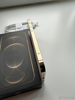 iPhone 12 PRO 128GB - GOLD 100% kondice baterie TOP stav - 7