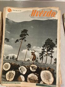 staré časopisy Pražanka a Hvězda z roku 1937 - 7