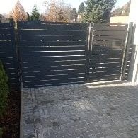 samonosná brána , křídlová brána  , branka , plotové pole - 7