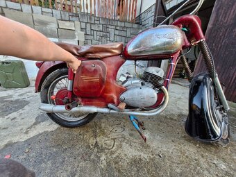 Jawa-ČZ 150 typ 352 (1955) – s doklady + náhradní díly - 7