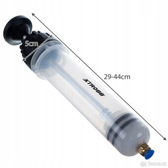 STŘÍKAČKA NA ODSÁVÁNÍ OLEJE 200ml VČETNĚ DVĚ HADIC + ZÁSTRČE - 7