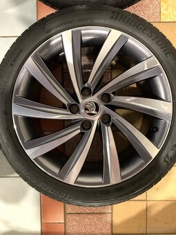 Alu kola Škoda R18 5X112 LETNÍ PNEU 225/45 R18 PERSEUS - 7